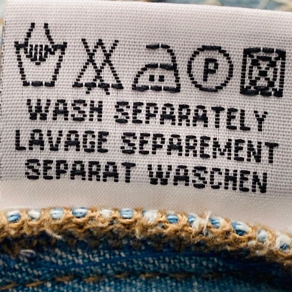 Les Rivales Lace Distressed Light Wash Denim Zip Up Jean Vest Size 40/US Size M - Picture 12 of 12